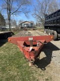 1987 DAKOTA TANDEM AXLE EQUIPMENT TRAILER, ELECTRIC BRAKES, REAR RAMPS, 24', 19' BED, 5' BEAVER TAIL