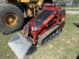 2022 STAG TL425 STAND ON TRACK LOADER, KUBOTA TIER 4 DIESEL ENGINE, 25HP, AUX HYD. MANUAL COUPLER, R