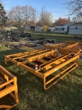 NEW LAND HONOR SQUARE BALE ACCUMULATOR/GRAPPLE, HYDRAULIC RAISE/LOWER FOR HOOKS, 88''W X 94''L, SKID