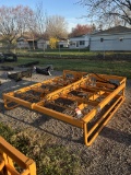 NEW LAND HONOR SQUARE BALE ACCUMULATOR/GRAPPLE, HYDRAULIC RAISE/LOWER FOR HOOKS, 88''W X 94''L, SKID