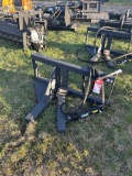 NEW LAND HONOR TREE/POST PULLER, 8'' POST CAPACITY, 20-30 GPM FLOW RANGE, SKID STEER QUICK ATTACH