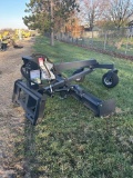 NEW LAND HONOR GM-12-96W 8' GRADER, SKID STEER QUICK ATTACH, 10-20 GPM, HYDRAULIC ANGLE & TILT, GRAD
