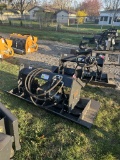 NEW LAND HONOR VPC-11-72W VIBRATORY PLATE COMPACTOR, SKID STEER QUICK ATTACH, 12-21 GPM