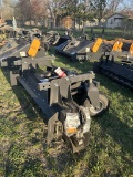 NEW LAND HONOR PR-12-72W POWER RAKE, SKID STEER QUICK ATTACHMENT, 15-25 GPM