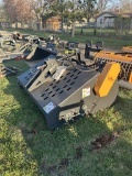 NEW LAND HONOR CR-12-72W LANDSCAPE RAKE, 68'' PATH, 15-25 GPM, SKID STEER QUICK ATTACHMENT, WITH CON