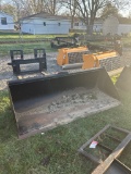 GP BUCKET, 82'', SKID STEER MOUNT