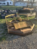 ARVCO BRUSH CHOPPER, SKID STEER MOUNT, TAKES 90-HP OR 35 GALLONS PER MIN TO RUN
