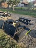 MID STATE HEAVY DUTY BRUSH CUTTER, 70'', SKID STEER MOUNT