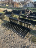 NEW SKID STEER ROCK BUCKET, 76''