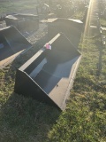 NEW SKID STEER BUCKET, 78''