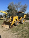 JOHN DEERE 510C LOADER BACKHOE, EXTEND-A-HOE, CAB, OUTRIGGERS, NEW WATER PUMP, NEW STARTER, HAVE TO 