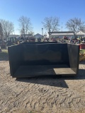 DEBRIS BIN, FORKLIFT MOUNT, 4 CUBIC YARD