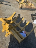 UNUSED LAND HERO HEAVY DUTY RAKE, 60''W