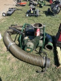 BILLY GOAT LEAF LOADER, OWNER STATES BRAND NEW MOTOR WITH APPROX. 10 HOURS