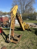 JOHN DEERE BACKHOE ATTACHMENT, MODEL 50, S/N: 50-1380