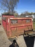 16' EZ DUMP BOX WITH ELECTRIC TARP