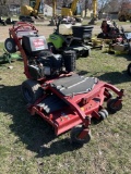 TORO MODEL 30489 WALK BEHIND MOWER WITH SULKY CART, 52'' DECK, 489 HOURS SHOWING, S/N: 400151806