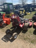 2020 TORO PROLINE COMMERCIAL WALK BEHIND MOWER, MODEL 44430, WITH SULKY CART, KAWASAKI GAS ENGINE, 7