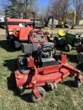 2015 TORO GRANDSTAND RIDE ON MOWER, 60'' DECK, 668 HOURS SHOWING
