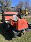 SMITHCO 77-100-C1 RIDE ON SWEEPER, DIESEL, 60'' SWEEP PATH, 342 HOURS SHOWING, S/N: D1863
