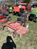 EXMARK TURF TRACER WALK BEHIND MOWER, 60'' DECK, KOHLER GAS ENGINE, 1800 HOURS SHOWING