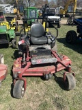 TORO Z-MASTER 60'' ZERO TURN COMMERCIAL MOWER, KAWASAKI GAS ENGINE, FOLD DOWN ROPS, LOW HOURS ON HYD