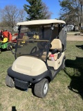 CLUB CAR GAS GOLF CART, WITH KOBALT TOOL BOX ON THE BACK, S/N: PR0735304077