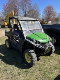 JOHN DEERE RSX 850i GATOR, MANUAL DUMP BOX, SIDE DOORS, 4WD, BUCKET SEATS, 381 HOURS SHOWING