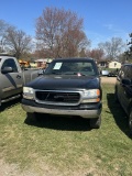2000 CHEVY 1500 EXTENDED CAB PICKUP, 5.3L V8 GAS ENGINE, AUTO TRANS, 4X4, CLOTH, PW, PL, PM, AM/FM-C