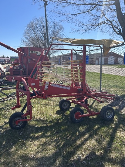 2013 MINOS AGRI HAY RAKE, 3PT, S/N: 3215-0109424