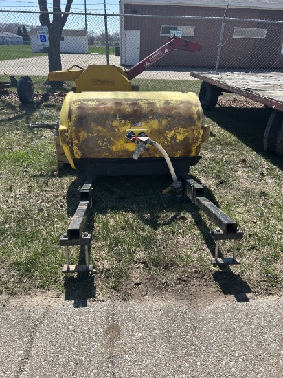 200-GALLON POLY FERTILIZER TANK WITH MOUNTING HARDWARE