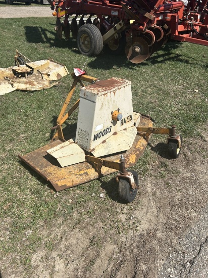 WOODS RM59 FINISH MOWER, 5', 3PT