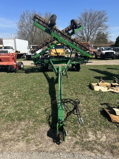 UNVERFERTH UM 1225 ROLLING HARROW, 44', X-FOLD, S/N: A55370144