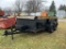 1999 EZ DUMPER TANDEM AXLE DUMP TRAILER, 80'' X 12', ELECTRIC BRAKES, 2-5/16'' BALL, VIN: 1E9DS1227X
