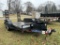 2017 LOAD TRAIL TANDEM AXLE EQUIPMENT TRAILER, 14' STEEL DECK, RAMPS, 2-5/16'' BALL, 9900 GVWR, VIN: