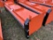 SNOW PUSHER BLADE, SKID STEER MOUNT, 10'