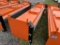 SNOW PUSHER BLADE, SKID STEER MOUNT, 10'
