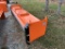 SNOW PUSHER BLADE, SKID STEER MOUNT, 10'