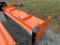 SNOW PUSHER, SKID STEER MOUNT, 8'