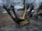TREE SPADE, SKID STEER MOUNT, 44'', WILL NEED SOME NEW HYDRAULIC HOSES