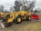 1988 CAT 926E ARTICULATING WHEEL LOADER, 4-CYLINDER CAT DIESEL, 2.5 YARD BUCKET, 12' PLOW, CAB, 17.5