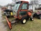 KUBOTA F3680 MOWER TYPE WITH PLOW, NO MOWER, 4X4, DIFF LOCK, 4-CYLINDER DIESEL ENGINE, CAB WITH HEAT