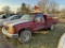 1995 GMC 1500 SIERRA REGULAR CAB SERVICE TRUCK, V8 GAS ENGINE, AUTO TRANS, 4WD, FIBERGLASS SERVICE B