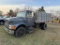 1990 IH 4000 SINGLE AXLE LANDSCAPE DUMP TRUCK, 7.3L DIESEL ENGINE, AUTO TRANS, 104,868 MILES SHOWING