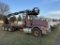 1995 IH 9200 TRI-AXLE LOG TRUCK, M-11 CUMMINS DIESEL ENGINE, ROAD RANGER 15-SPEED TRANS, CRANE CURRE
