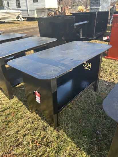 WELDING/SHOP TABLE, 30'' X 57'', 5/16'' TOP