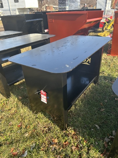 WELDING/SHOP TABLE, 30'' X 57'', 5/16'' TOP