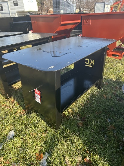 WELDING/SHOP TABLE, 30'' X 57'', 5/16'' TOP