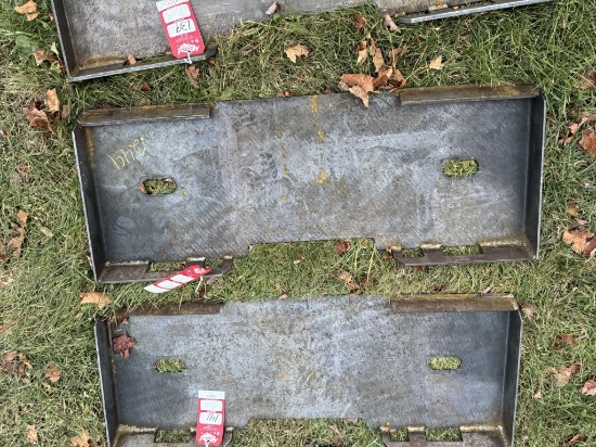 QUICK ATTACH PLATE, SKID STEER MOUNT