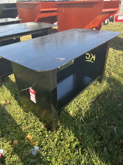 WELDING/SHOP TABLE, 30'' X 57'', 5/16'' TOP